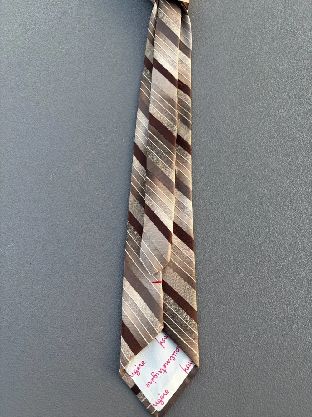 Frederic Stephan Brown Stripe Men's Tie